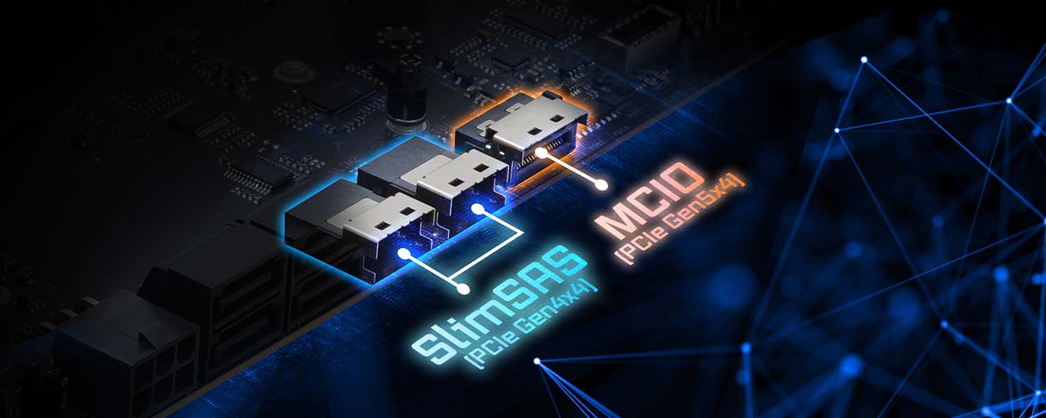 サーバーグレードのストレージ接続